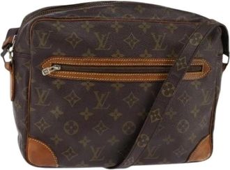 Louis Vuitton Pre-owned Cross Body Bags, female, Brown, Size: ONE SIZE Pre-owned Vintage Cross Body Bag