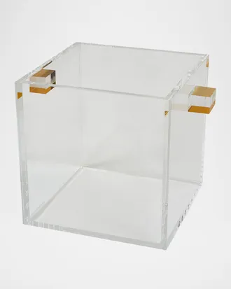Tizo Design Clear Lucite Wine Cooler with Handles