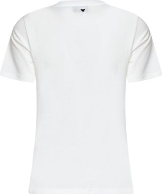 Max Mara Womens Printed T-Shirt Wkdedison White Cotton T-Shirts & Jerseys