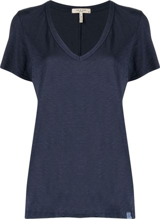Rag & Bone The Slub Tee crew-neck T-shirt - women - Cotton - S - Blue