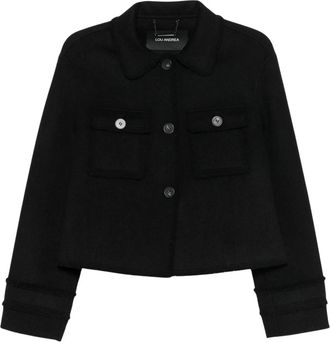 Lou Andr&eacute;a Cropped Jacket - Dames - Zomerjassen - Zwart - S - Jassen