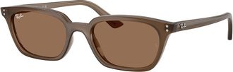 Ray-Ban RB4456 Zaya 677973 Mens Sunglasses Brown Size 53