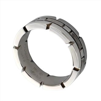 Cartier White Gold White Gold (18K) Band Ring (Pre-Owned)