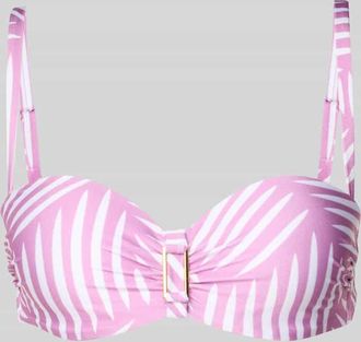 Lascana PLUS SIZE Bikini-Oberteil mit B&uuml;gel Modell Liv in Violett, Gr&ouml;&szlig;e 38C