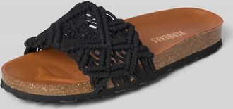 Verbenas Sandalette in Schlupfform Modell RAGA KNOTS in Black, Gr&ouml;&szlig;e 37