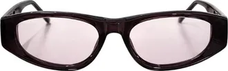 The Attico Sunglasses, female, Purple, Size: ONE SIZE D-frame Sunglasses