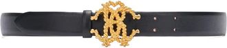 Roberto Cavalli decorative-buckle belt - Black