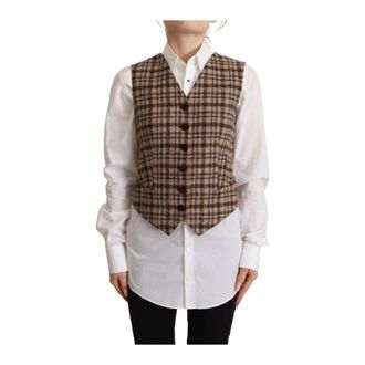 Dolce & Gabbana Vests - Dames - Bodywarmers - Veelkleurig - S - Jassen