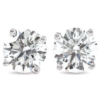 Pompeii3 25 - 1.00Ct Screw Back Diamond Studs Lab Grown Womens Earrings