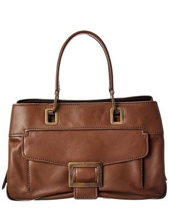 Roger Vivier Leather Satchel