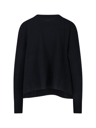Maryya Womens Sweaters Black Virgin Wool