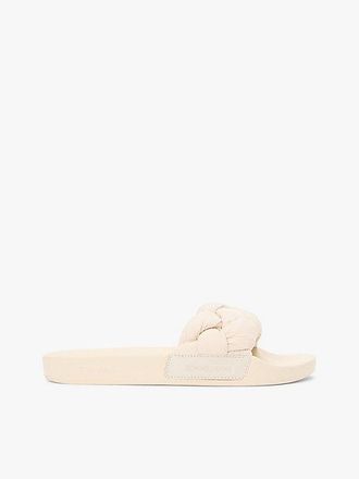 Tommy Hilfiger Braided Padded Strap Slides