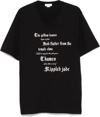 Alexander McQueen Hombre, Camisetas, Negro, Talla: XL