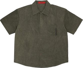 Acupuncture Hombre, Camisas, Verde, Talla: XL