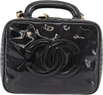 Chanel Pre-owned Metal Shoulder Bag - Dames - Vintage Handtas - Zwart - ONE Size - Vintage