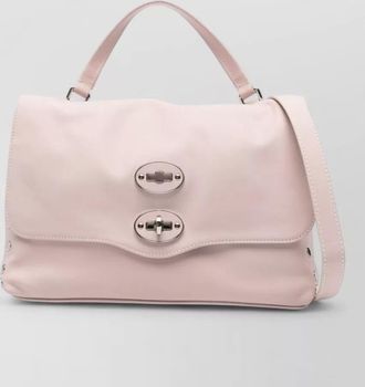 Zanellato postina saeta small leather shoulder bag