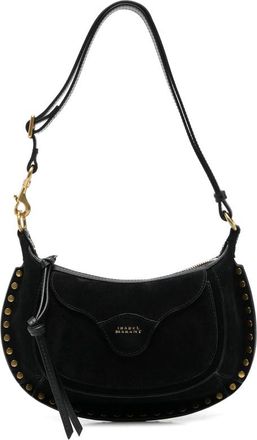 Isabel Marant Stud-embellished Suede Shoulder Bag