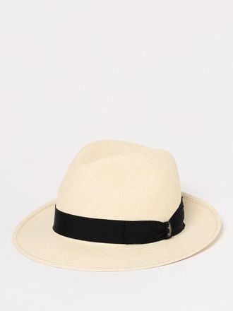 Borsalino Hat Men color Black