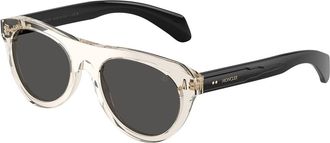 Moncler ME6022U SPLASH 300387 Mens Sunglasses Yellow Size 53