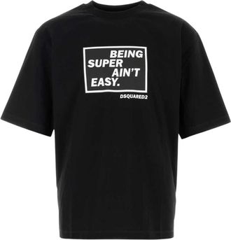 Dsquared2 Hombre, Camisetas, Negro, Talla: S
