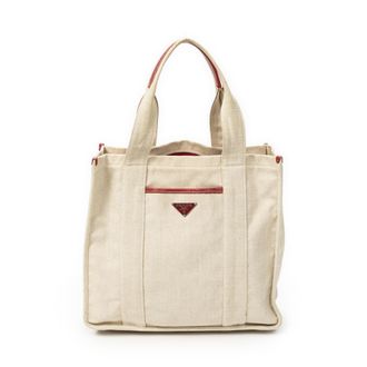 Prada Vertical Shopping Tote schoudertas