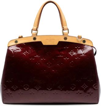 Louis Vuitton Borsa a tracolla Brea MM in pelle Vernis con monogramma 2013 - Rosso
