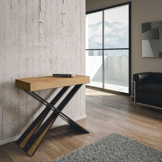 Itamoby Itamoby - Consolle allungabile 90x40 cm diago premium Quercia Natura fino a 300 cm