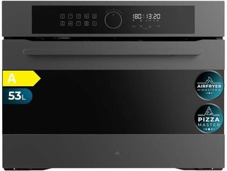 Cecotec Cecotec Forno elettrico multifunzione da incasso de 53L Bolero Hexa AF314500 Matt A. 2900W, 11 Funzioni con Airfryer Master, Pizza Master, Steam
