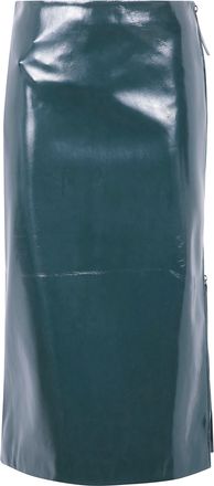 Frankie Shop Skirt Crackled Faux Leather Samantha
