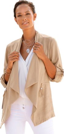 Lascana Womens Drawstring Waistband Jacket