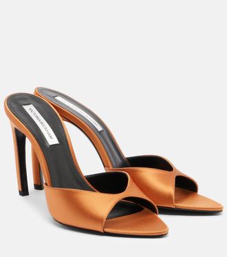 Victoria Beckham Harlow satin mules