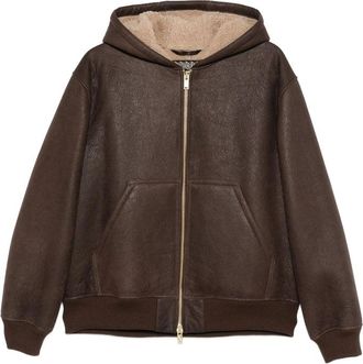 Baracuta Leather Outerwears Marrone-Uomo