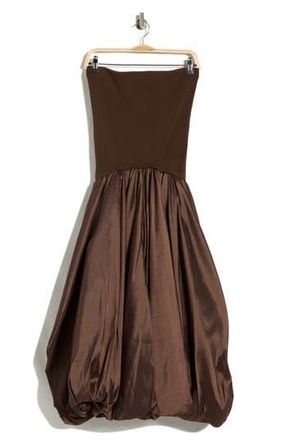 SIMKHAI Izzy Midi Dress in Cocoa at Nordstrom Rack, Size X-Small