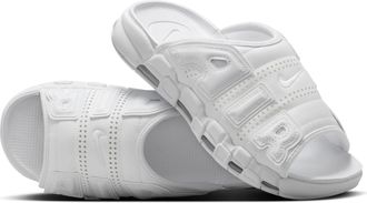 Nike Air More Uptempo Slides Triple White FD9883-101