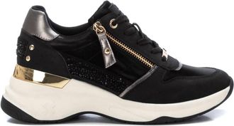 Xti Womens Casual Sneakers In Black