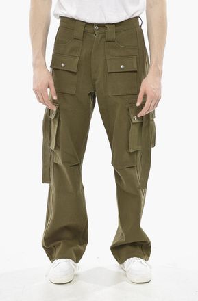 Rhude Pantaloni Cargo in Cotone con Passanti Rhude