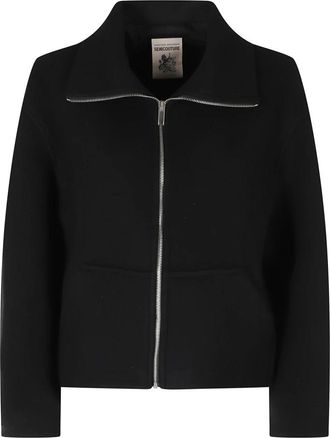Semicouture Jeanie Jas - Dames - Zomerjassen - Zwart - L - Jassen