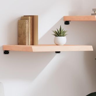 vidaXL Estante De Pared Madera Maciza Roble Sin Tratar 60x50x(2-6) Cm Vidaxl