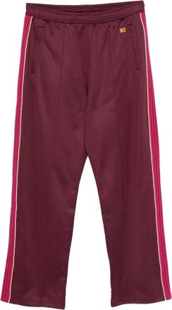 Wales Bonner Pantaloni sportivi con righe laterali - Rosso