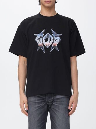 GCDS T-shirt in cotone con stampa grafica Gcds