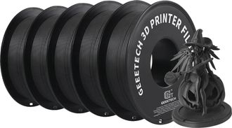 OEM Filamento Para Impresora 3d, Acabado Mate, F&aacute;cil De Imprimir, Negro