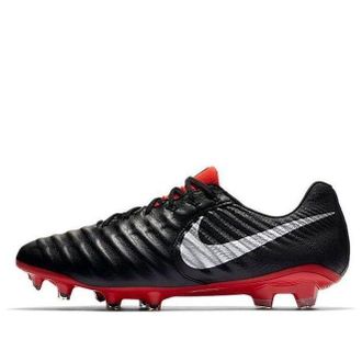 Nike Tiempo Legend 7 Elite FG Black Crimson AH7238-006