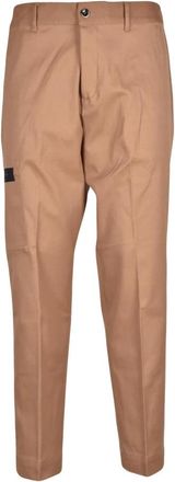 Nine In The Morning Hombre, Pantalones, Beige, Talla: L