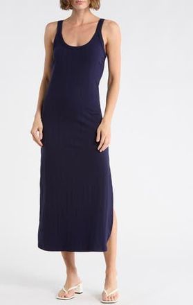 Vitamin A West Rib Tank Dress in Midnight at Nordstrom Rack, Size X-Large