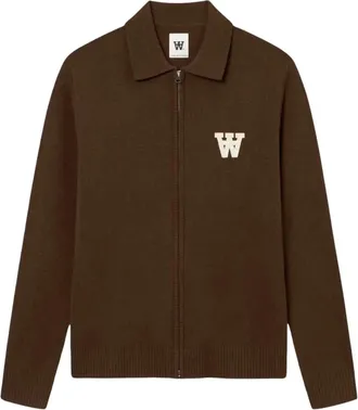 Wood Wood Uomo, Maglie, Marrone, XL, new