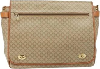 Celine Pre-owned Canvas Cross Body Bag - Dames - Vintage Schoudertas - Beige - ONE Size - Vintage