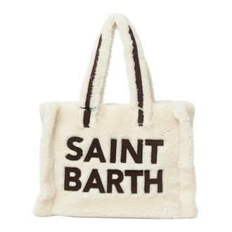MC2 Saint Barth Bolso Tote Colette Teddy - Bags - Mujer - Beige - ONE SIZE