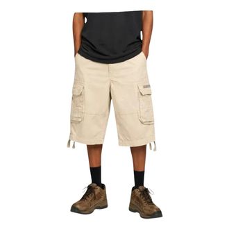 Alpha Industries Alpha Industries, Casual Shorts, male, Beige, Size: W32 Jet Short
