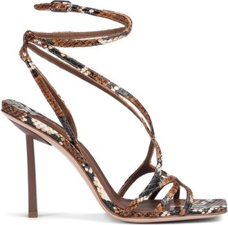 Le Silla Sandali Belen 95mm - Marrone