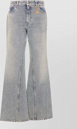Stella McCartney flared leg denim trousers slim fit
